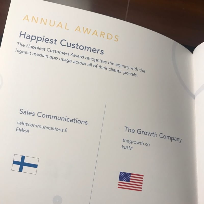 Sales Communications sai HubSpotin käytöstä ja asiakastyytyväisyydestä Happiest Customer -palkinnon