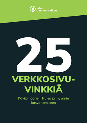 25 verkkosivuvinkkia opas.