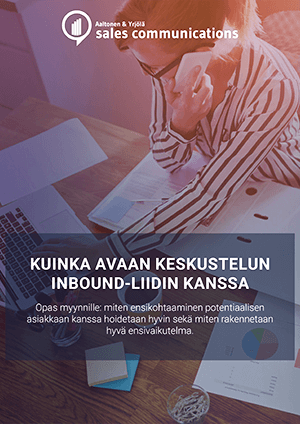 kuinka avaan keskustelun inbound liidin kanssa opas.