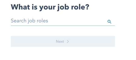 Mikä on työroolisi (HubSpotin käyttäjätilin luonti)