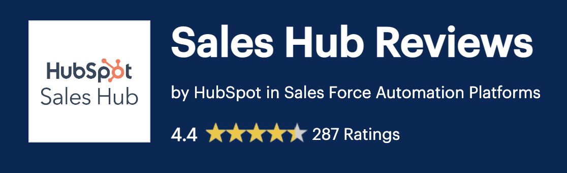 HubSpot Sales Hub Reviews